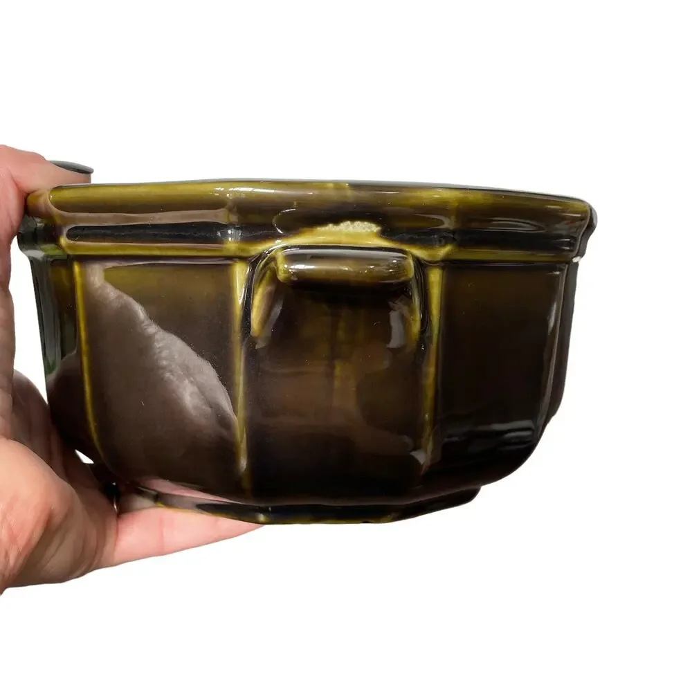 Vintage Pfaltzgraff Casserole 315H Heritage Green Dish No Lid Glazed Stoneware